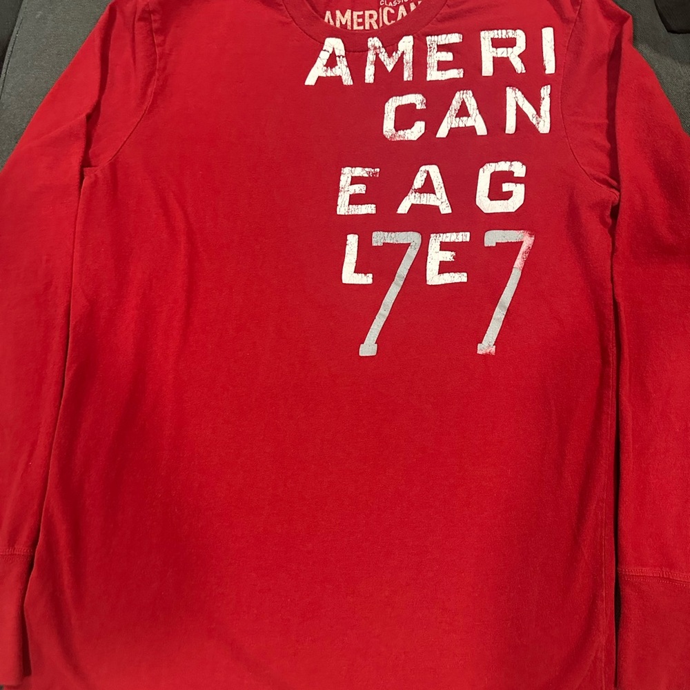 American Eagle Outfitters Bold Red Tee